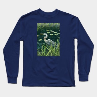 My Blue Heron Long Sleeve T-Shirt